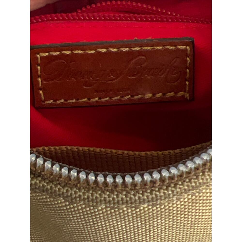 Dooney & Bourke Canvas Crossbody Pouchette Kahki - Picture 8 of 15
